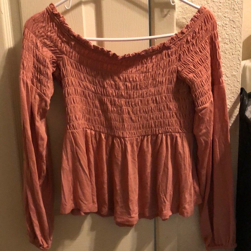 pink blouse